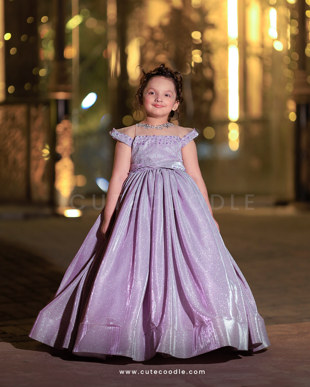 Lavender Whispers Gown