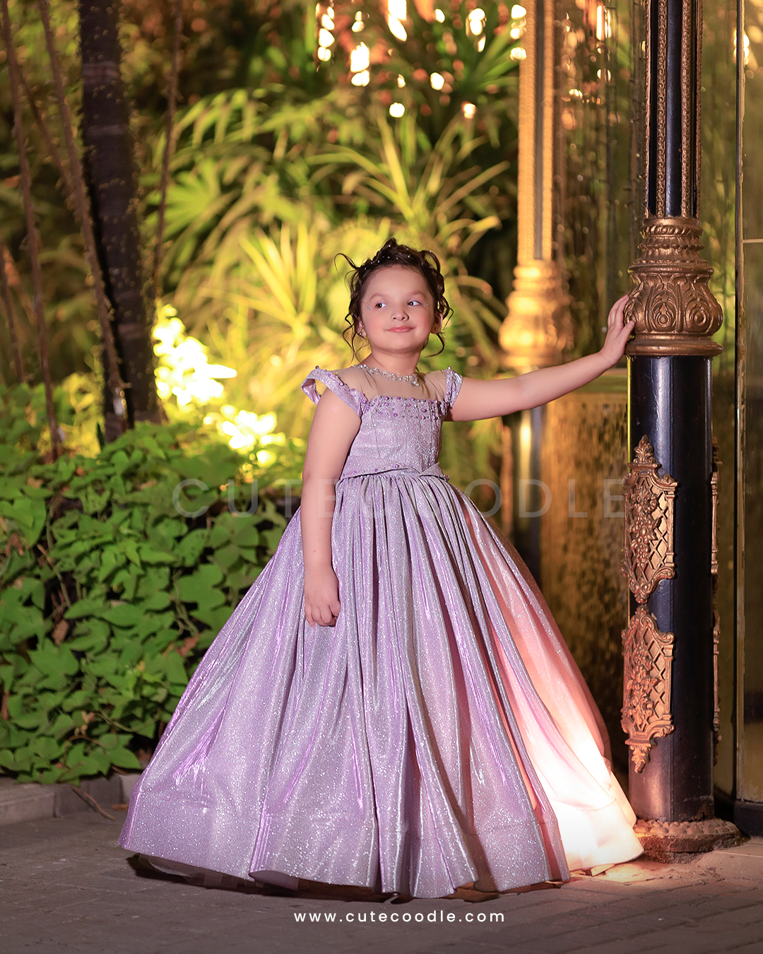 Lavender Whispers Gown