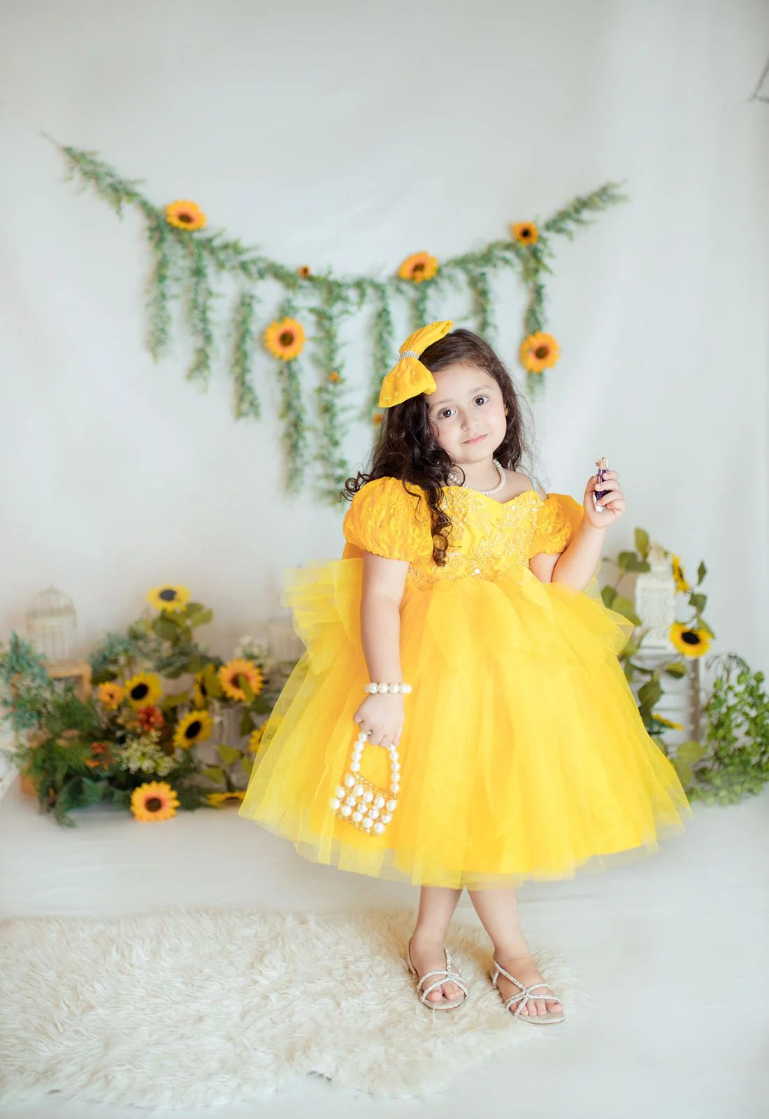 Sunflower Patel Dress