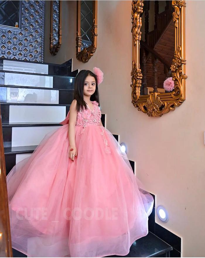 Frosted Dove Elegance Gown